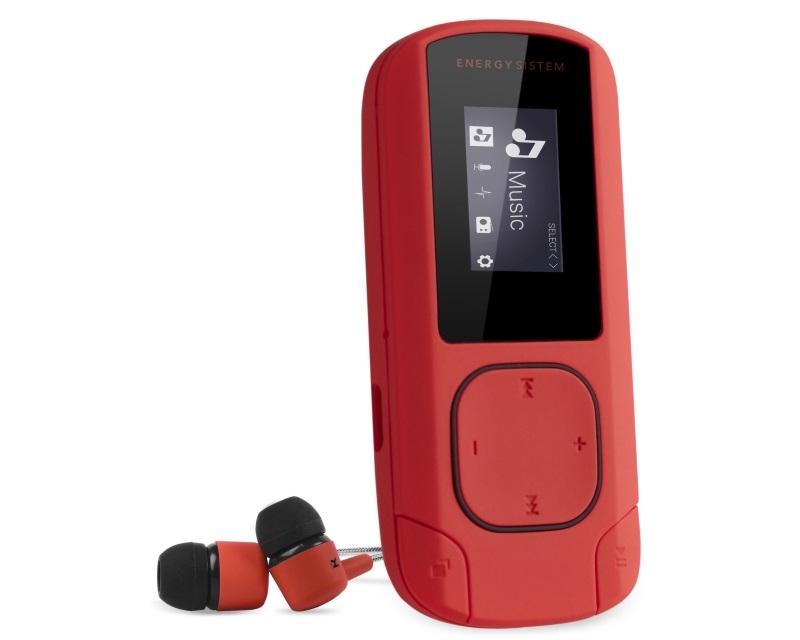 MP3 8GB Clip Bluetooth player crveni MP3 8GB Clip Bluetooth player crveni