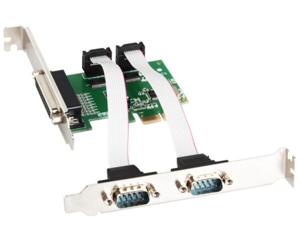 PCI Express kontroler 2xSerial + 1 Parallel outlet